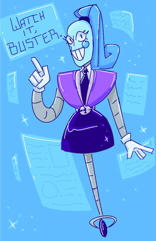 simple shaded, full body